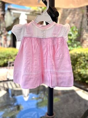 Vintage 1950’d Pink Baby Dress, Castro + Co.